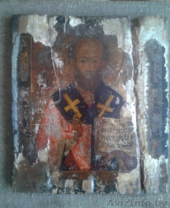 икона Николая Чудотворца,  18 век #881895