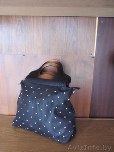 сумка с камнями, чёрного цвета #891858