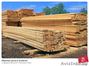 пиломатериалым обрезные и необрезные хвойных пород #883189