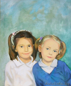 ПОРТРЕТЫ МАСЛОМ С ФОТОГРАФИЙ НА ЗАКАЗ #885944