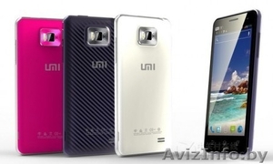 UMI X1 на 2 сим/sim! НОВИНКА 2013 года. Android 4.0.4,  MTK6577 (ARM v7),  1.0GHz,  #877850