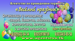 Свадьба в Жлобине. Проведение,  видео,  фото,  украшение зала. #883920