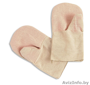 Рукавицы х/б с двойным наладонником #898787
