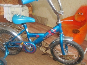 Велосипед mustang 42 361 GW 14P. в отличном состоянии. доставим по РБ #906528