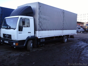 Грузоперевозки MAN 7т.45куб.м.ТЕНТ +375293801855 #898983