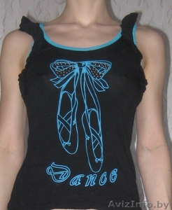 Майка-борцовка с лентами #902539