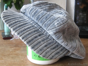 Кепка теплая серая #902549