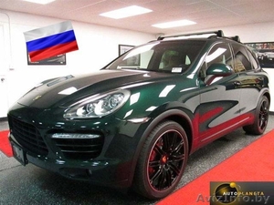 Porsche Cayenne Turbo,  зеленый мет.,  на заказ #912447
