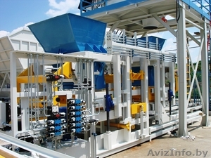 Вибропрессы для производства бетонных блоков,  тротуарной плитки,  поребриков #909493