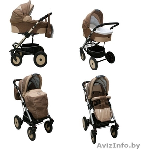 Универсальная коляскаVerdi Fun Цвет терракотовый. Б/у 5 мес,  прогулочный блок но #926143