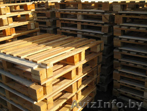 Продам поддоны деревянные бу (Бобруйск) #923055