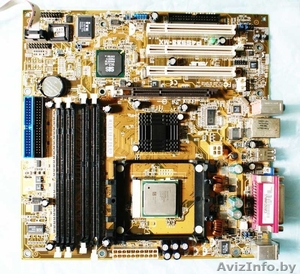 материнская плата Asus   P4S533-MX  S-478 #922508
