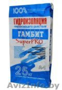 Гидроизоляция проникающего действия Гамбит superPRO  #924349