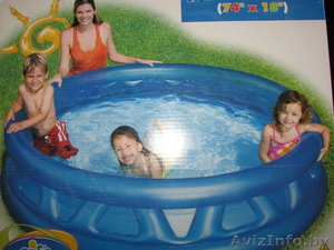 Бассейн надувной детский Intex 58431 Летающая тарелка,  доставка по РБ #923938