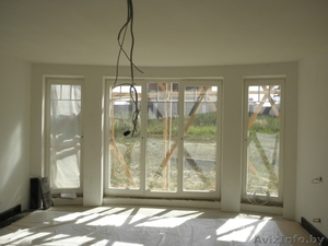 деревянные и пластиковые окна с знергосберегающими стеклопакетами. Монтаж. #932495