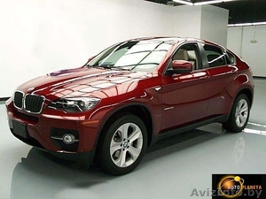 BMW X6 xDrive35i,  красный,  2011,  под заказ #943162