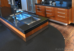 Изделия из агломерата кварца. Столешницы,  ступени,  подоконники,  плитка и другое. #944757