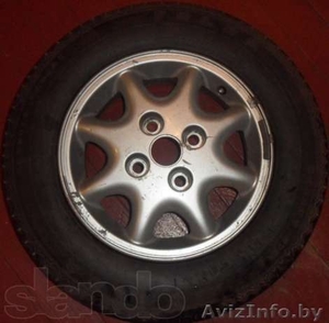 Продам шину с литым диском б/у R14 #938947