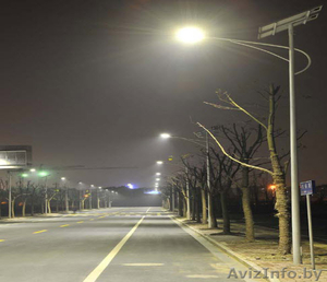 Уличное освещение на солнечных батареях  #940963