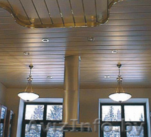 подвесные реечные потолки #938911