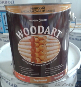 Состав декоративно-защитный WOODART для древесины #946720