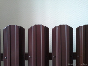 Штакетник металлический для ограждений. #956126