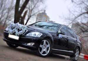 Прокат на вашу свадьбу Мерседес S221 Long максимальная комплектация ,  панорамный #954427