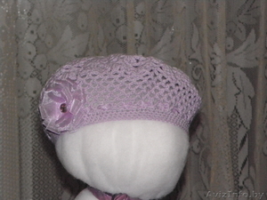 Свяжу берет для девочки,  женщины #956960
