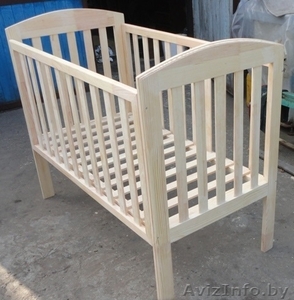 Элитная детская кроватка. Массив. #984244