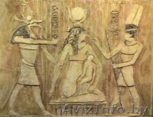 Настенный рельеф,  роспись стен. #979979