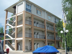 Отдых на берегу Азовского моря. Пансионат 