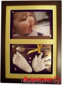 Сохрани счастливый след детства! Изготовление слепков детских ручек и ножек #997261