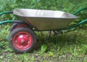 Тачка строительная Skiper Expert 120 (2 колеса 150кг. 85л.) #994292