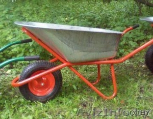 Тачка строительная Skiper Expert 120+ (1 колесо,  250 кг.,  120 л.) #994298