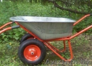 Тачка строительная Skiper 2x120 Expert (2 колеса,  250 кг.,  120 л.) #994299