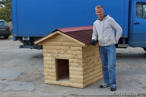 Будка для собаки 1, 1х1, 5х1, 3 утепленная #988035