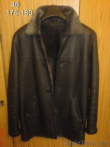 Натуральная мужская дубленка 46 - 180 #990447