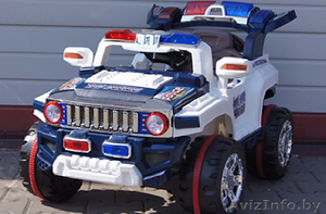 Детский электромобиль джип POLICE внедорожник #997512