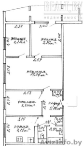 продается 4-х комнатная квартира - Кульман 28- район Комаровки #1001927