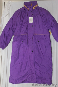 Продается новый пуховик,  цвет сиреневый #1006631