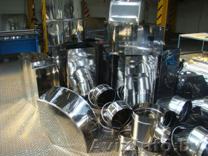 Воздуховоды из оцинкованной и нержавеющей стали #1013822