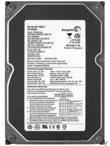 Жесткий диск для компьютера­­­­­­­ Seagate Barracuda 40Gbytes IDE #1008613