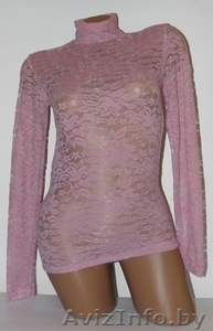 Гипюровые водолазки оптом #1022616