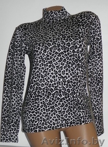Водолазки леопардовые оптом #1022625