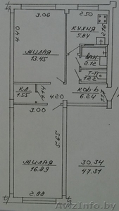 2-ка в центре Витебска под вывод из жилого фонда #1022632
