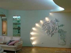 Потолки из гипсокартона,  ниши,  арки,  стены,  перегородки. #1018603