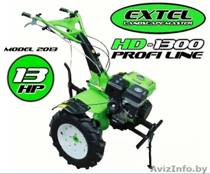Мотоблок Extel HD-1300 profi line new 2014. доставка по РБ #1022470