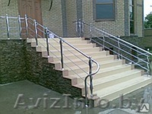 Перила и пандусы из нержавеющей стали #1044032