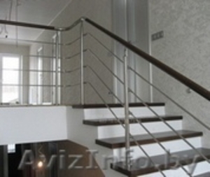 современные ограждения из н/с #1045881