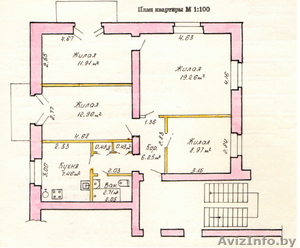 4-хкомнатная квартира Барановичи #1037454